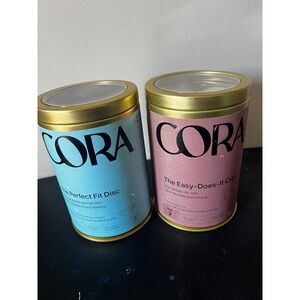 Cora Menstrual Bundle Perfect Fit Disc and Easy-Does-It Cup Size 2 New